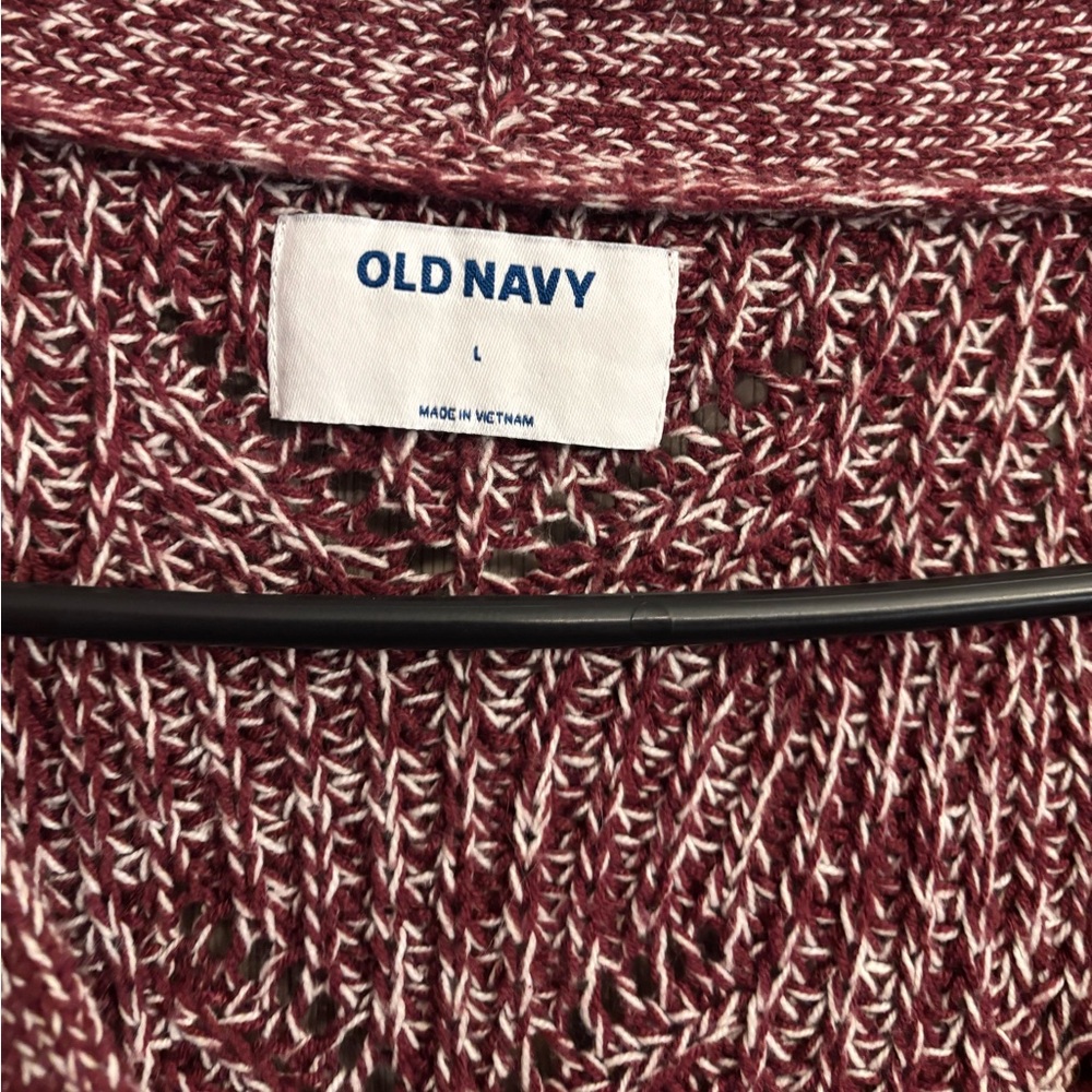 Old Navy Maroon Sweater - Picture 2 of 4